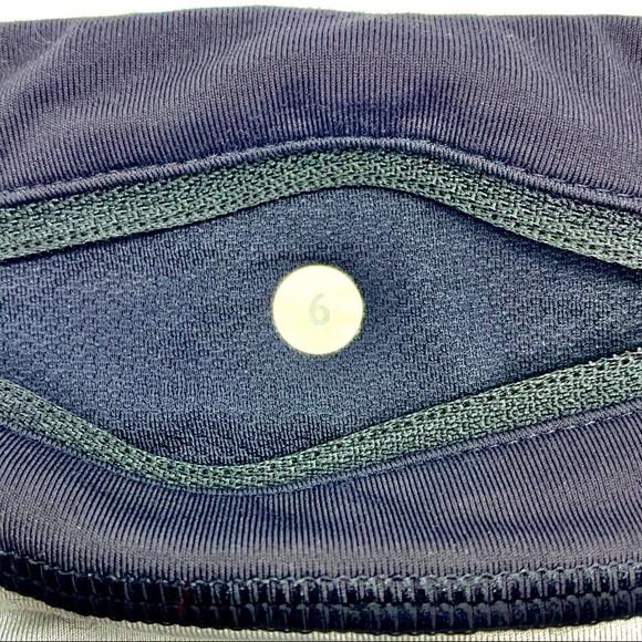 Lululemon Black Running Tights leggings SZ 6 - Picture 6 of 8